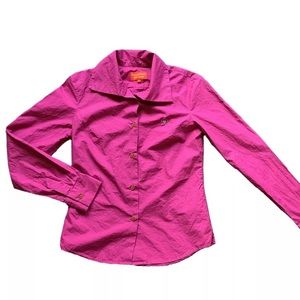 Vivienne Westwood Red Label purple/fuchsia blouse.